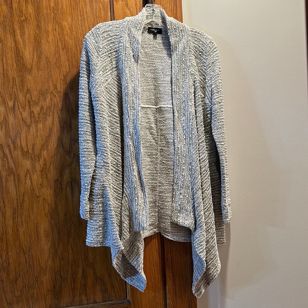 Drape-Front Cardigan